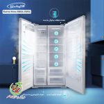 یخچال فریزر دوقلوی الکترواستیل Es24 سری پرایم prime