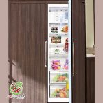 یخچال فریزر دوقلو مدل توکار الکترواستیل