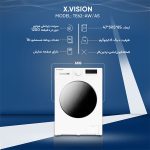 ماشین لباسشویی ایکس ویژن مدل TE62