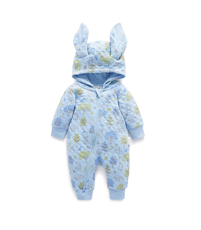 w-bcs-growsuit-2-1.jpg Bunny Quilted Growsuit - Image 1